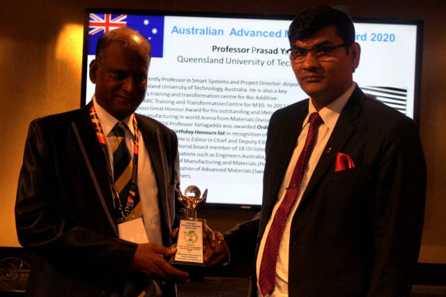 Prof. Prasad KDV Yarlagadda, Queensland University of Technology, Australia